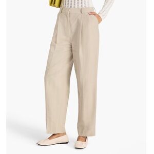 New Totême Tapered Linen-Blend Trousers – Size 32 (US 0 / XS)